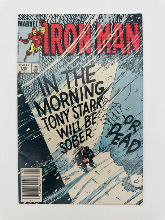 Iron Man #182 Newsstand VF