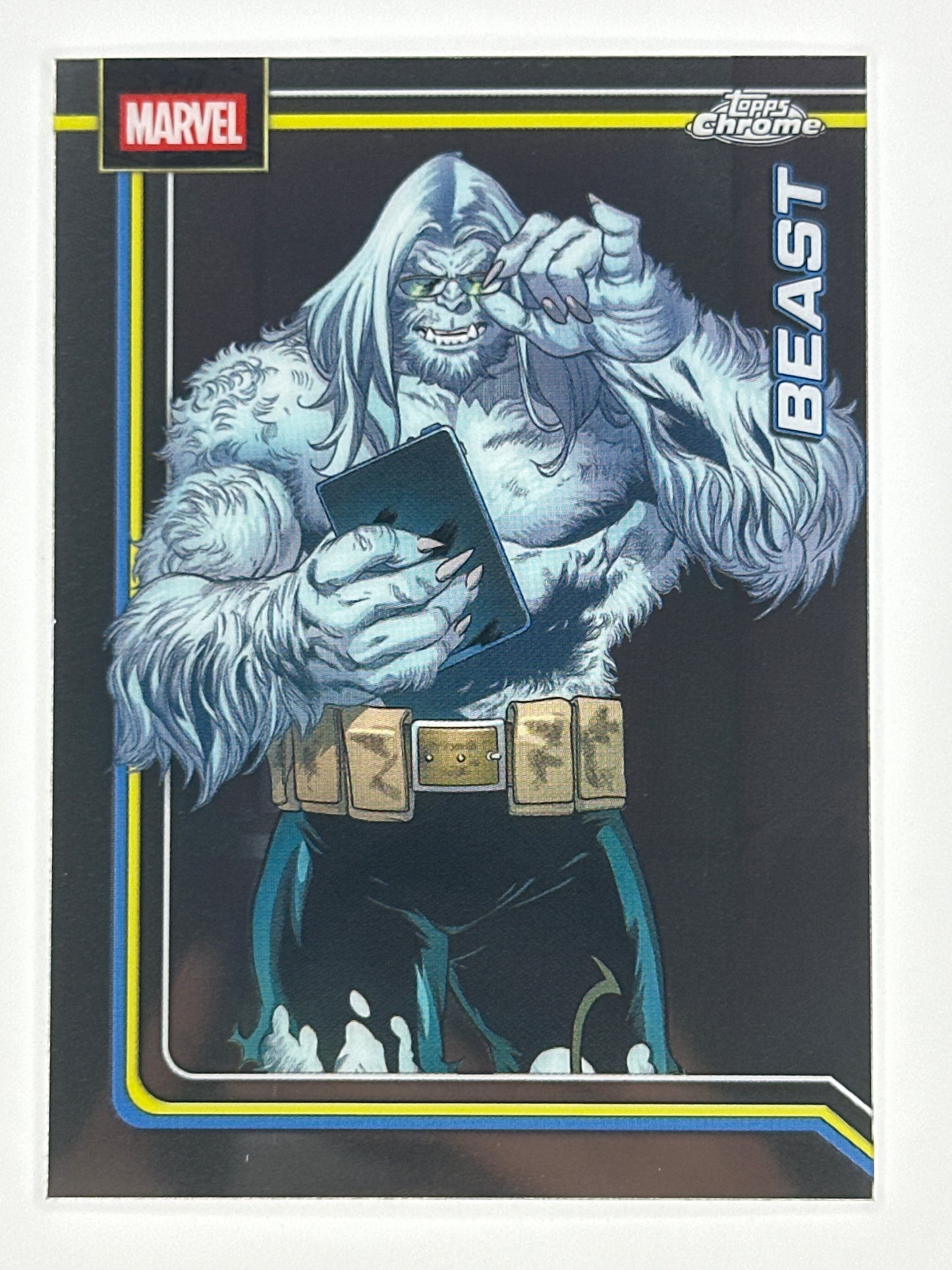 2026 Topps Marvel Chrome 010 Beast Base Card