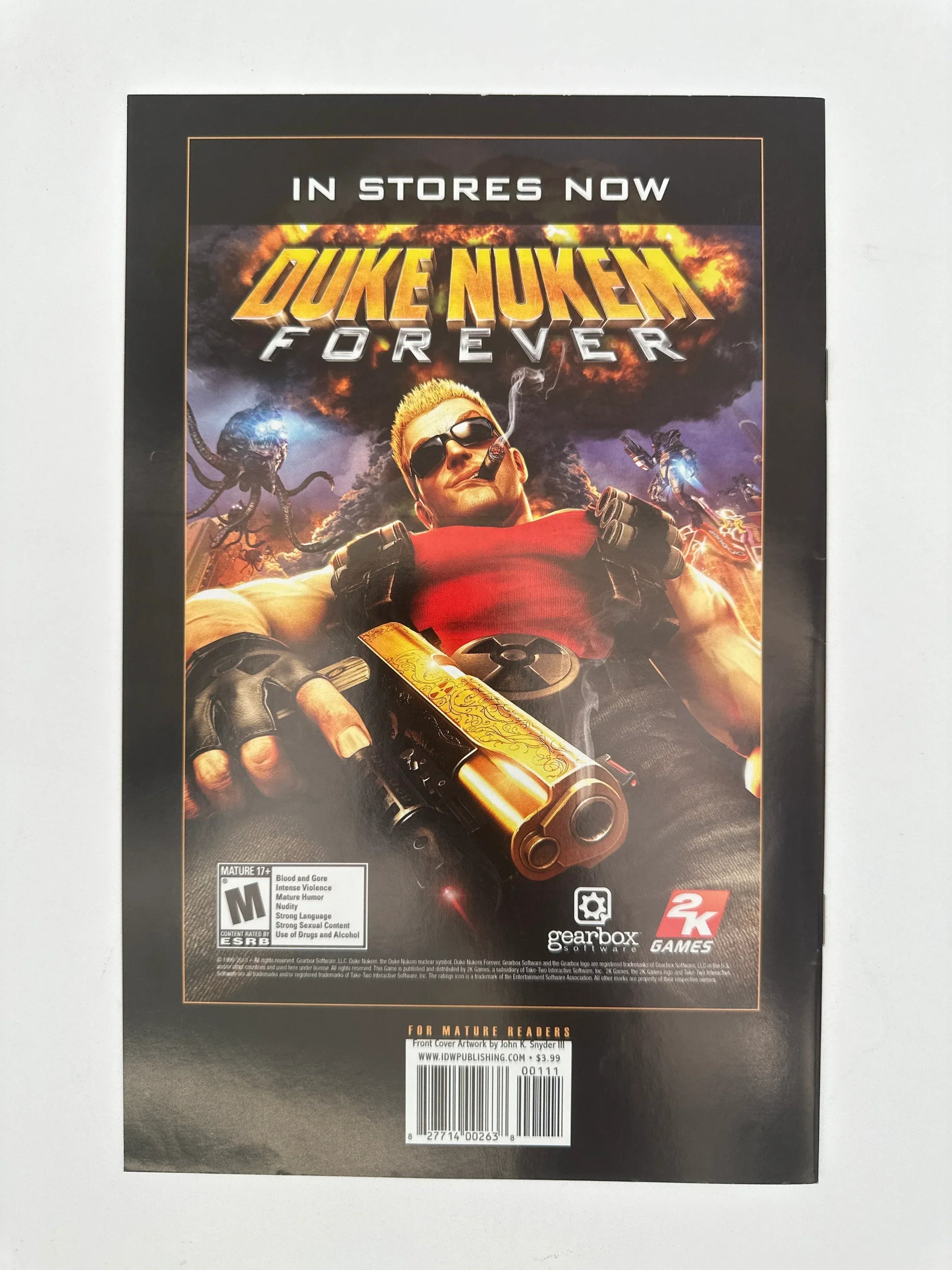 Duke Nukem Glorious Bastard #1A VF/NM - Glass City Comics & Collectibles