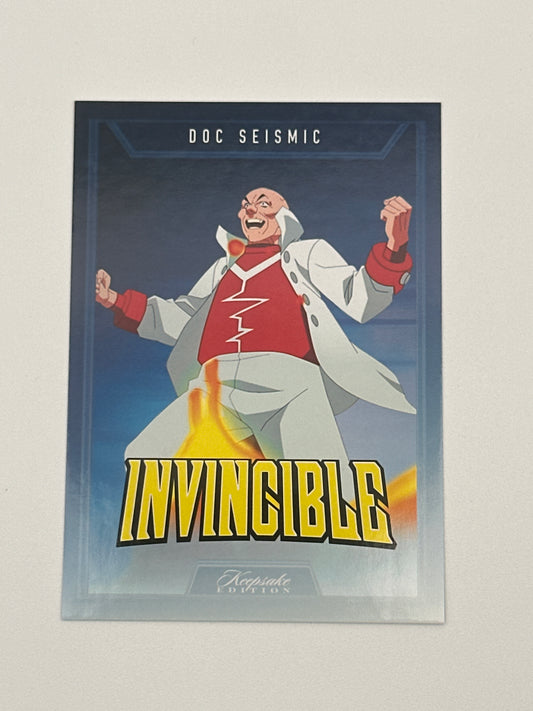 2025 Invincible Season 1 Keepsake Trading Card #132 Doc Seismic Base Card