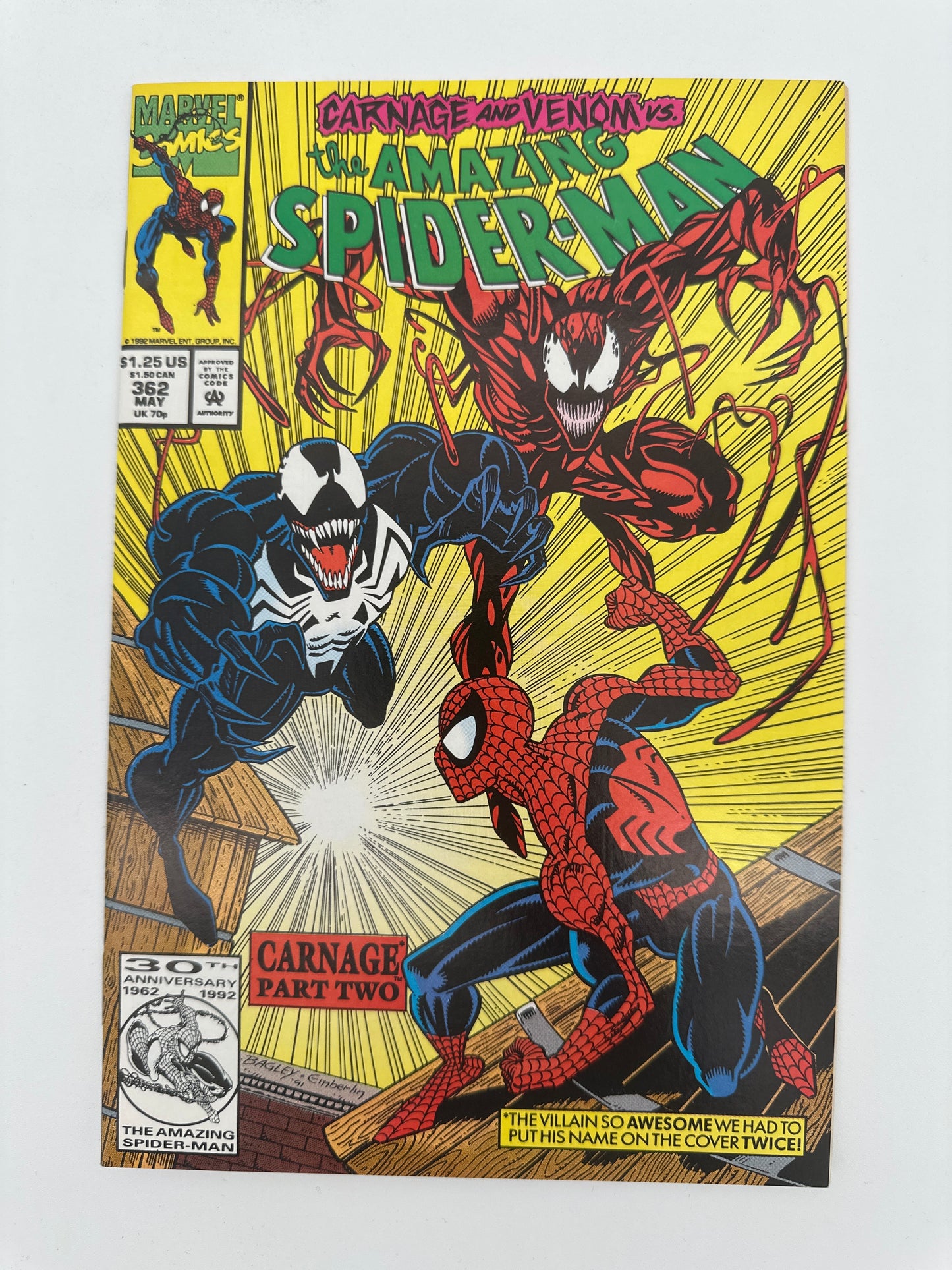 Amazing Spider-Man #362 VF / NM