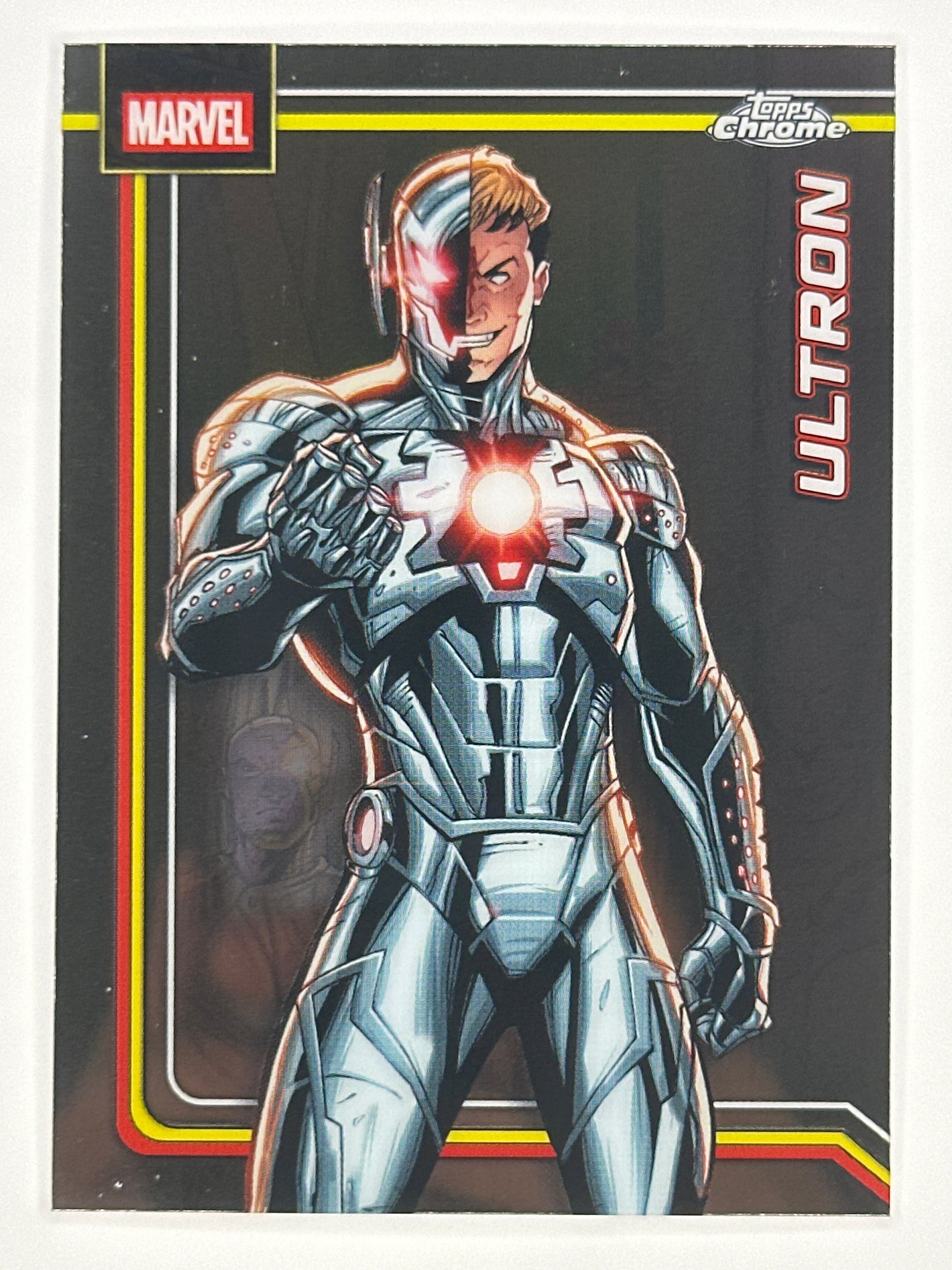 2026 Topps Marvel Chrome 185 Ultron Base Card