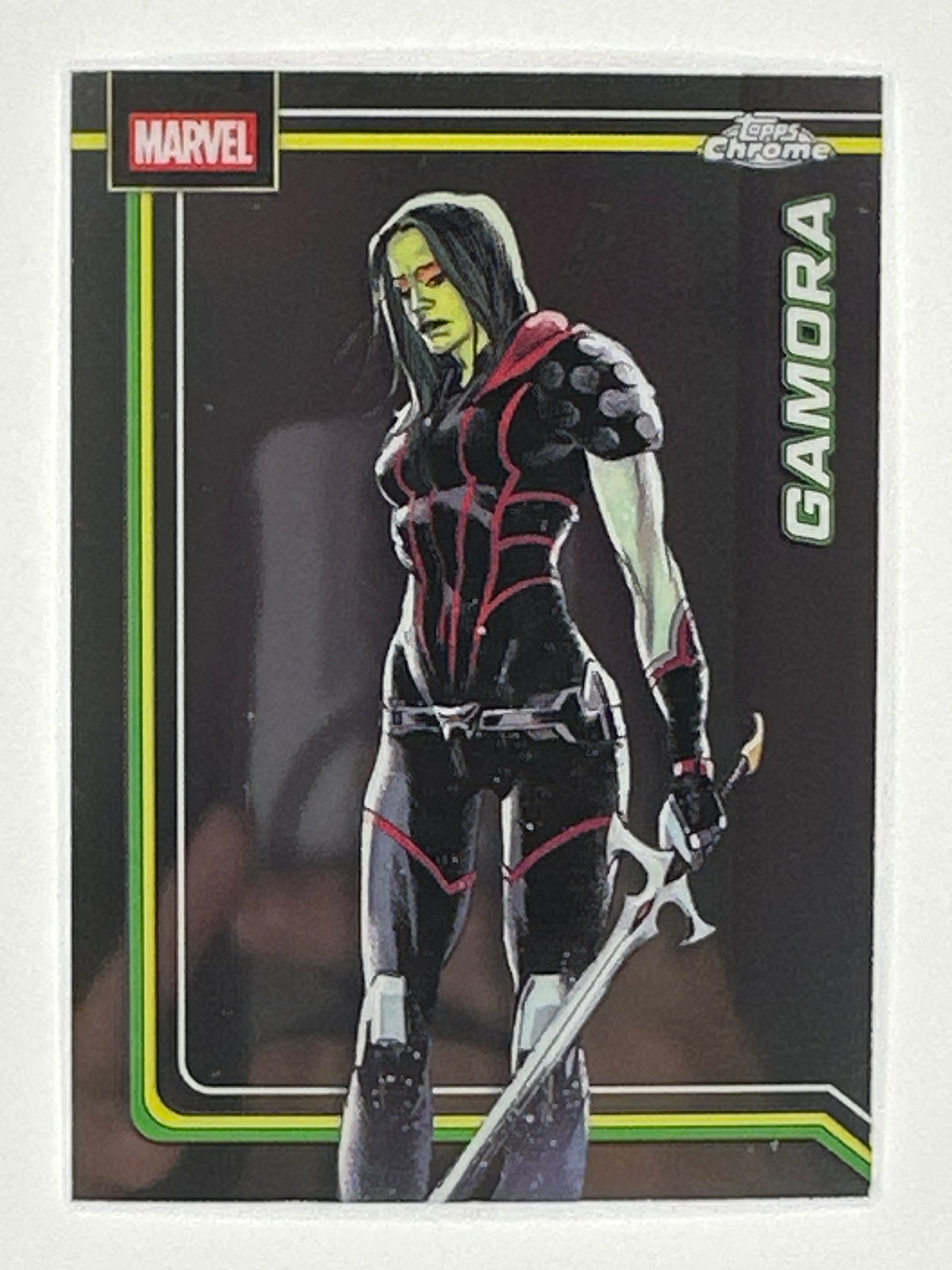 2026 Topps Marvel Chrome 040 Gamora Base Card