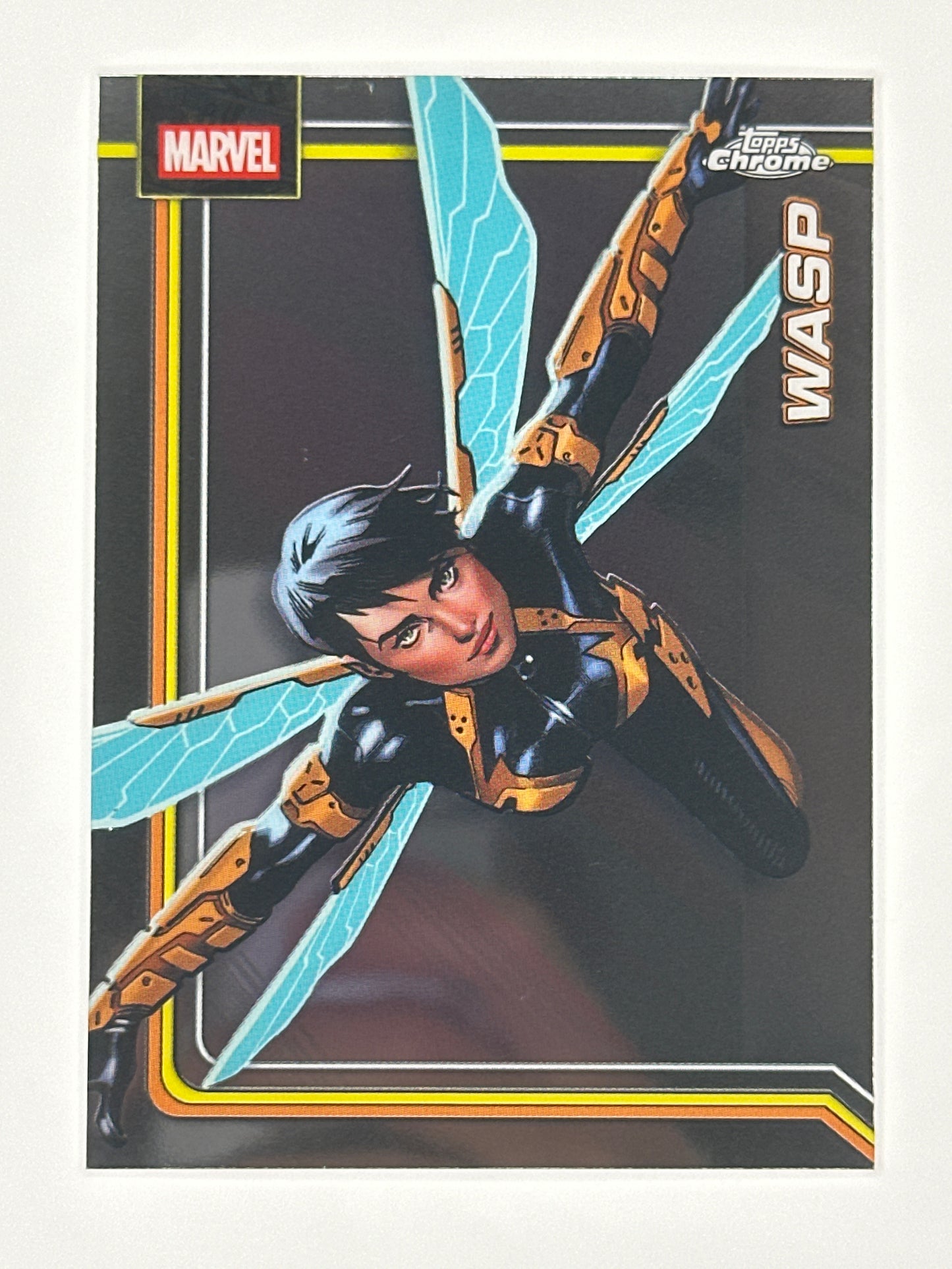 2026 Topps Marvel Chrome 194 Wasp Base Card