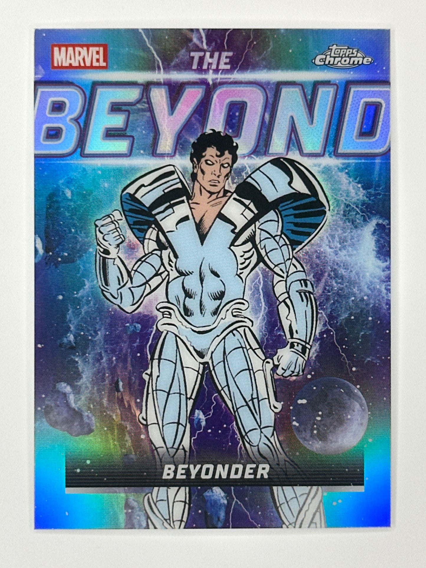 2026 Topps Marvel Chrome TB-01 Beyonder The Beyond Refractor Card