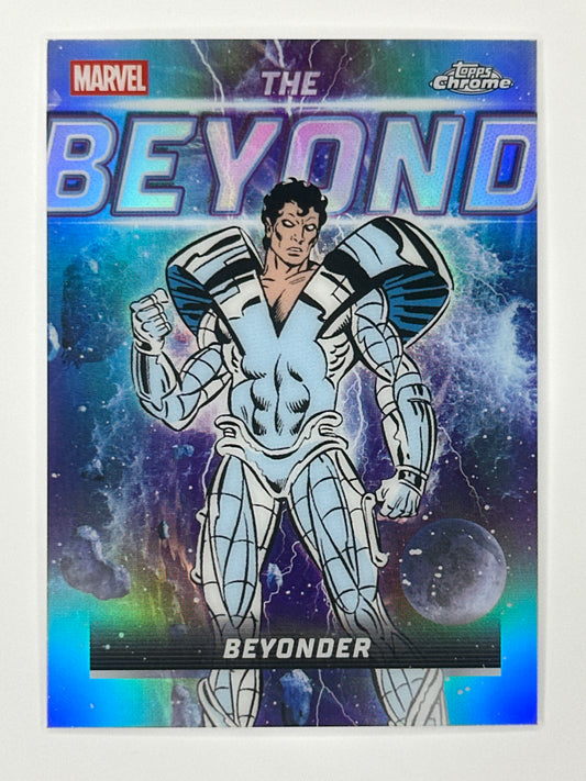 2026 Topps Marvel Chrome TB-01 Beyonder The Beyond Refractor Card