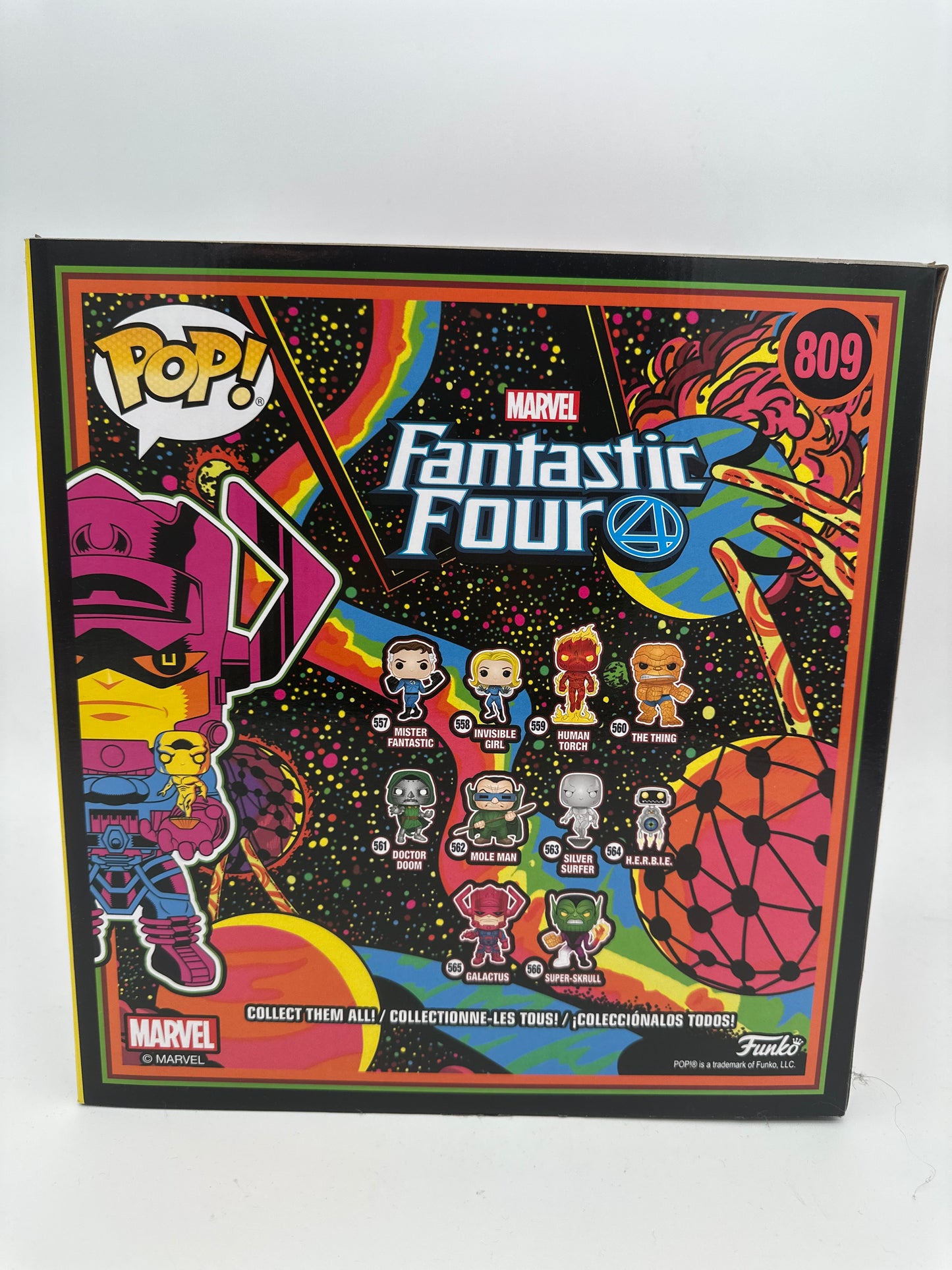 Funko Pop! Jumbo Fantastic Four Galactus with Silver Surfer #809