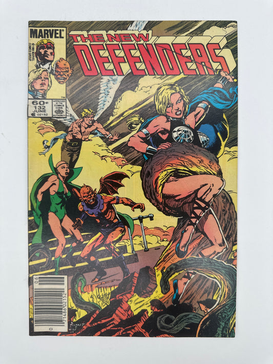 The New Defenders #132 Newsstand VF/NM
