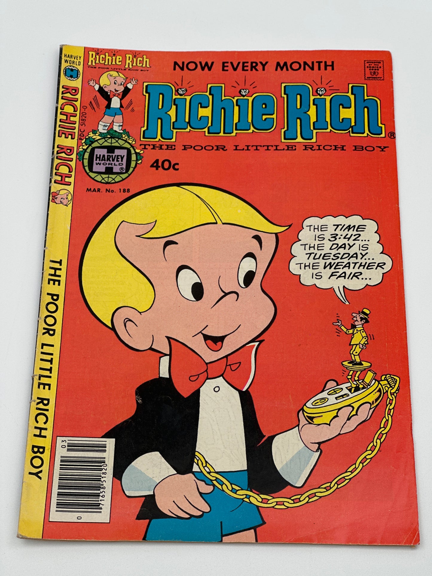 Richie Rich #188 VG/FN
