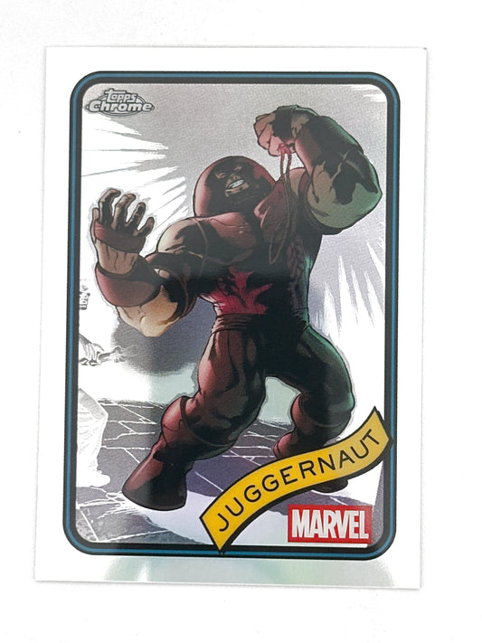 2025 Topps Marvel Chrome #146 Juggernaut Base Refractor