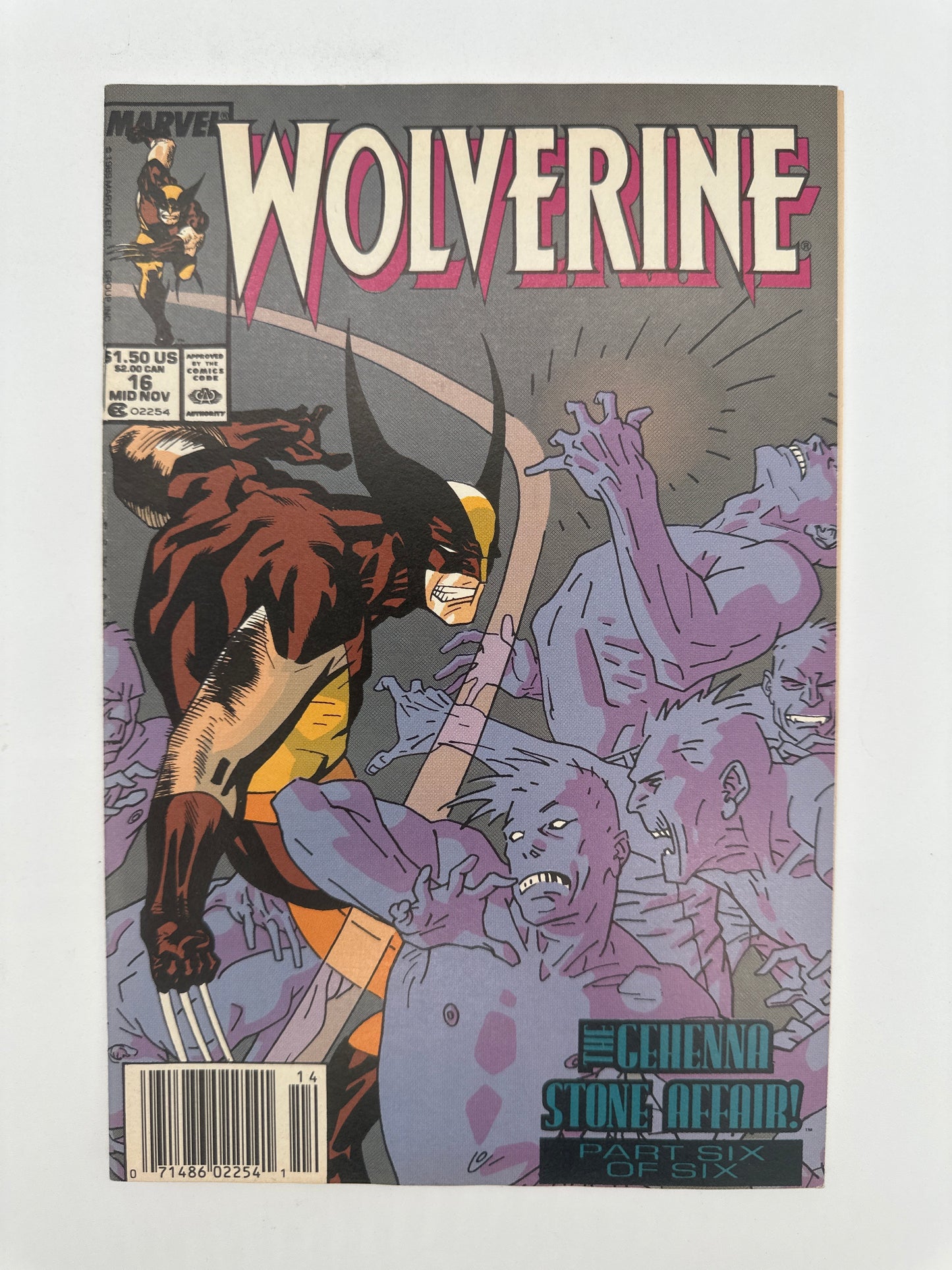 Wolverine #16 Newsstand NM