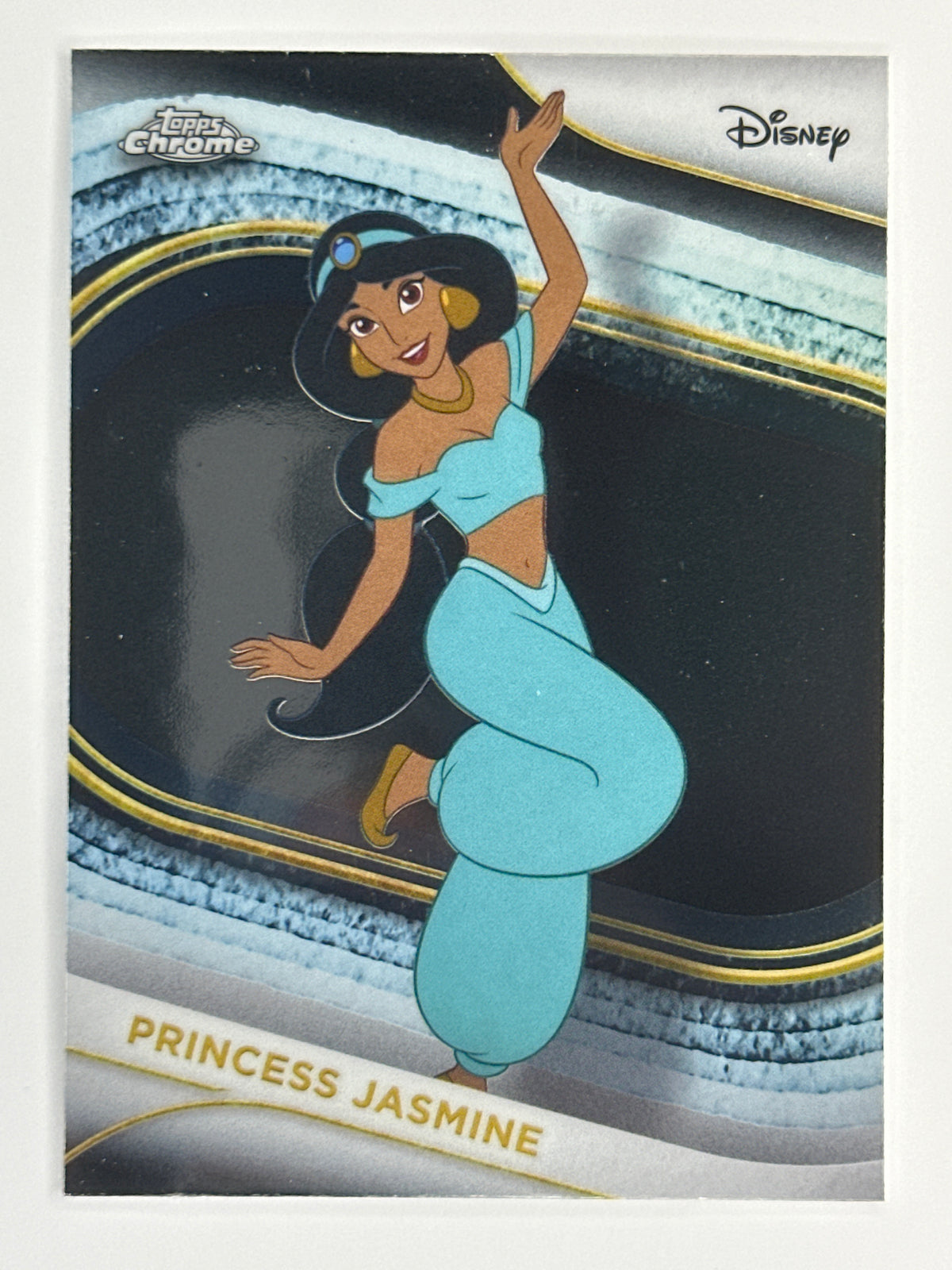 2025 Topps Disney Chrome 185 Princess Jasmine Base Card