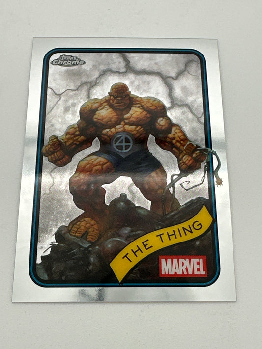 Marvel Topps Chrome The Thing Base