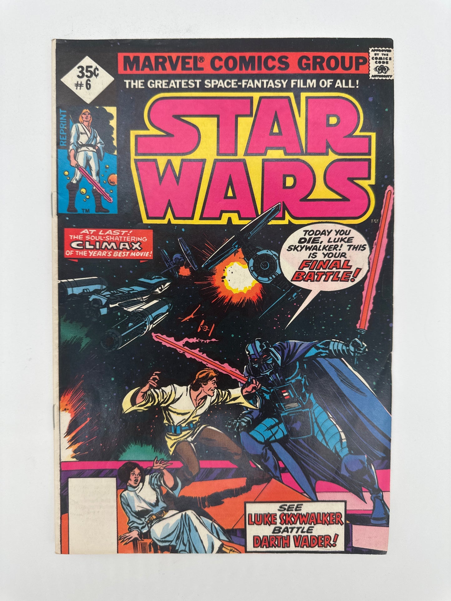 Star Wars #06 (Reprint) Whitman VF/NM