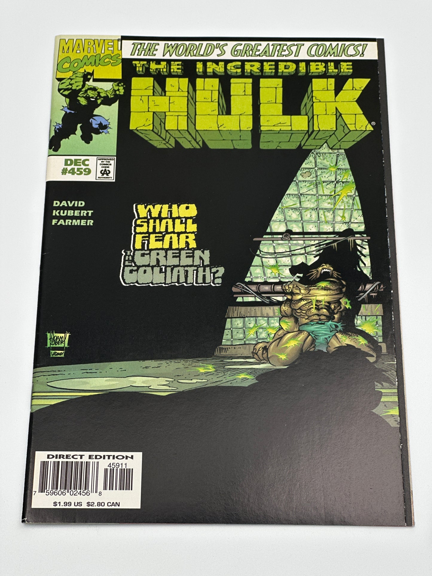The Incredible Hulk #459 CVR A VF/NM