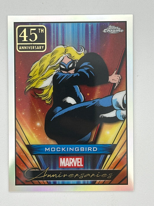 Marvel Topps Chrome Anniversaries Mockingbird