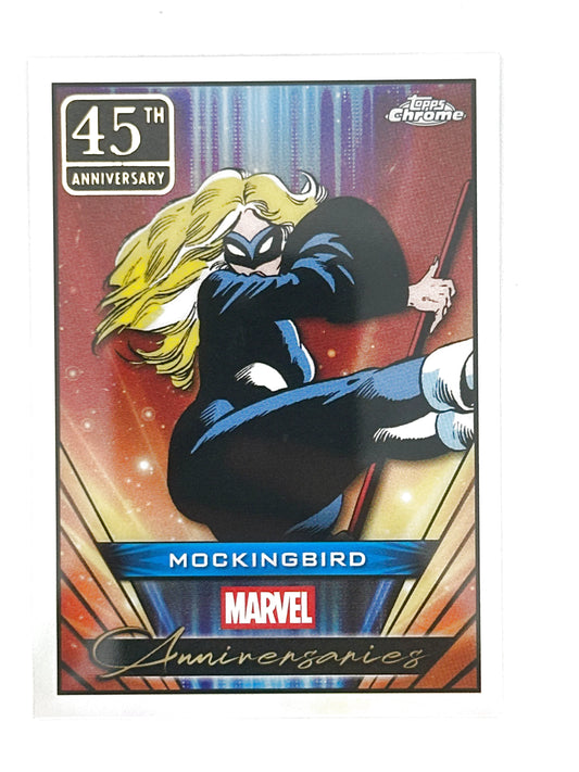 Marvel Topps Chrome Anniversaries Mockingbird