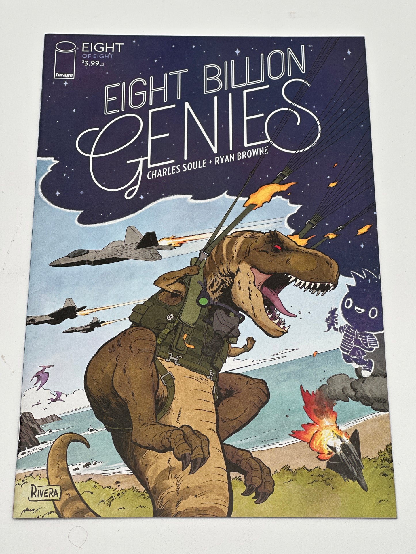 Eight Billion Genies #8 Paolo Rivera Variant NM