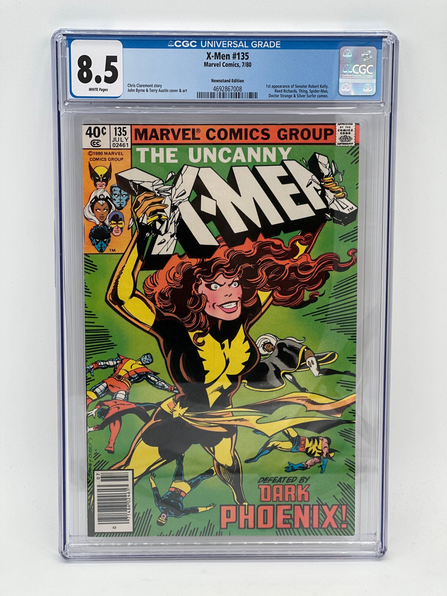 Uncanny #135 Newsstand CGC 8.5