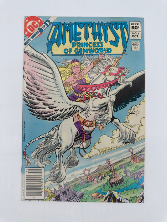 Amethyst Princess of Gemworld Maxi-Series #6 Newsstand VF