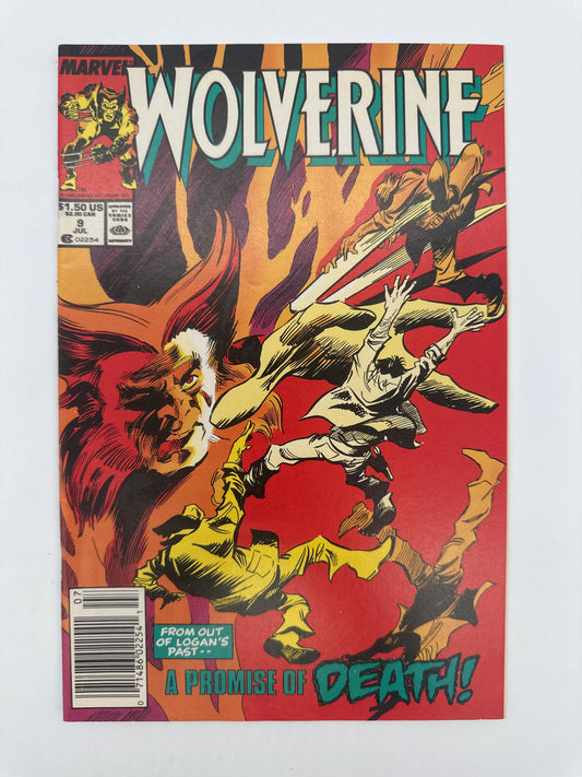 Wolverine #9 Newsstand NM