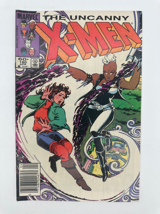 Uncanny X-Men #180 Newsstand VF