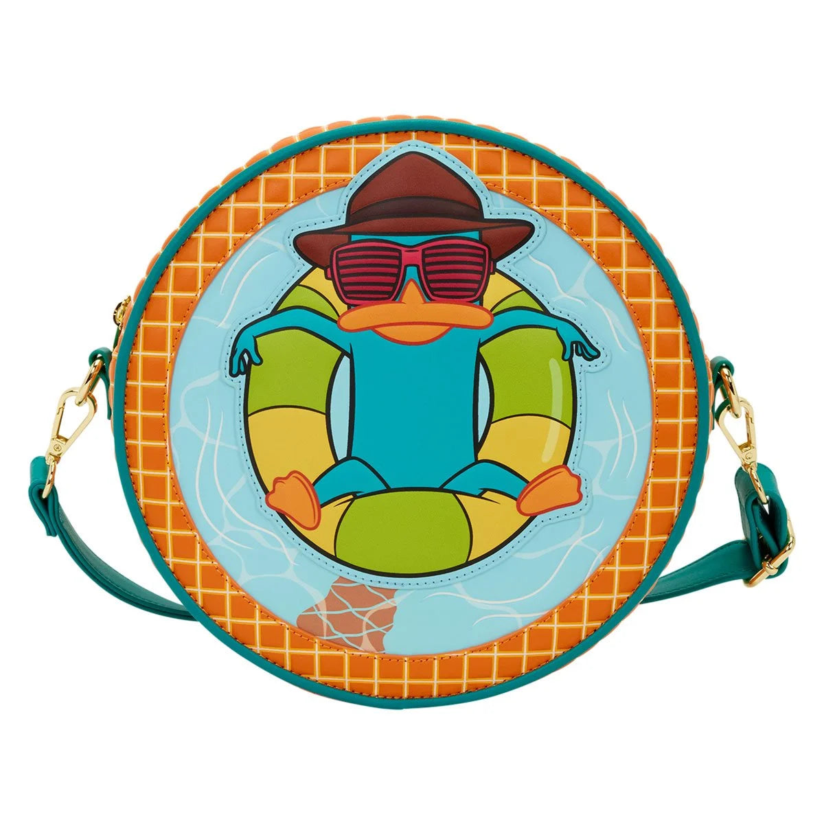 Phineas & Ferb Perry the Platypus Pool Crossbody Bag