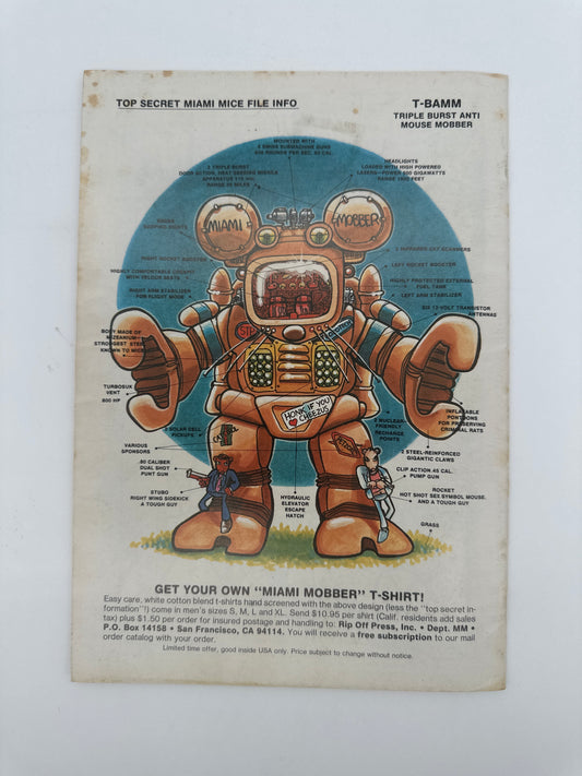 Miami Mice Comic #2 FN