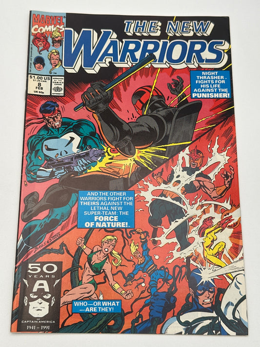 The New Warriors #8 VF