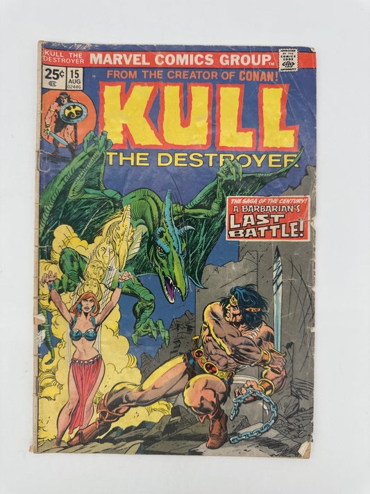 Kull The Destroyer #15 FN