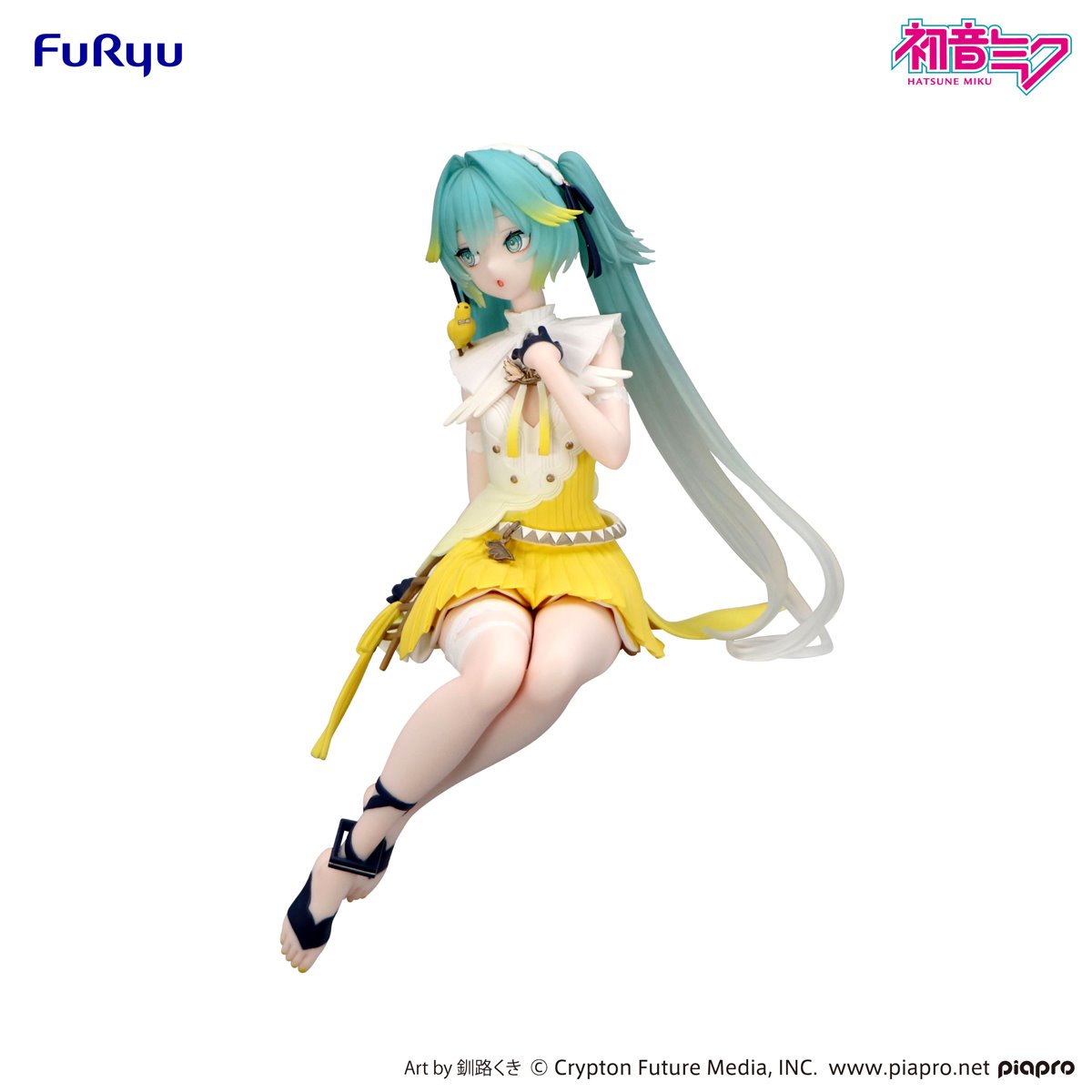 Furyu - Hatsune Miku - Noodle Stopper - Canary Bird Statue