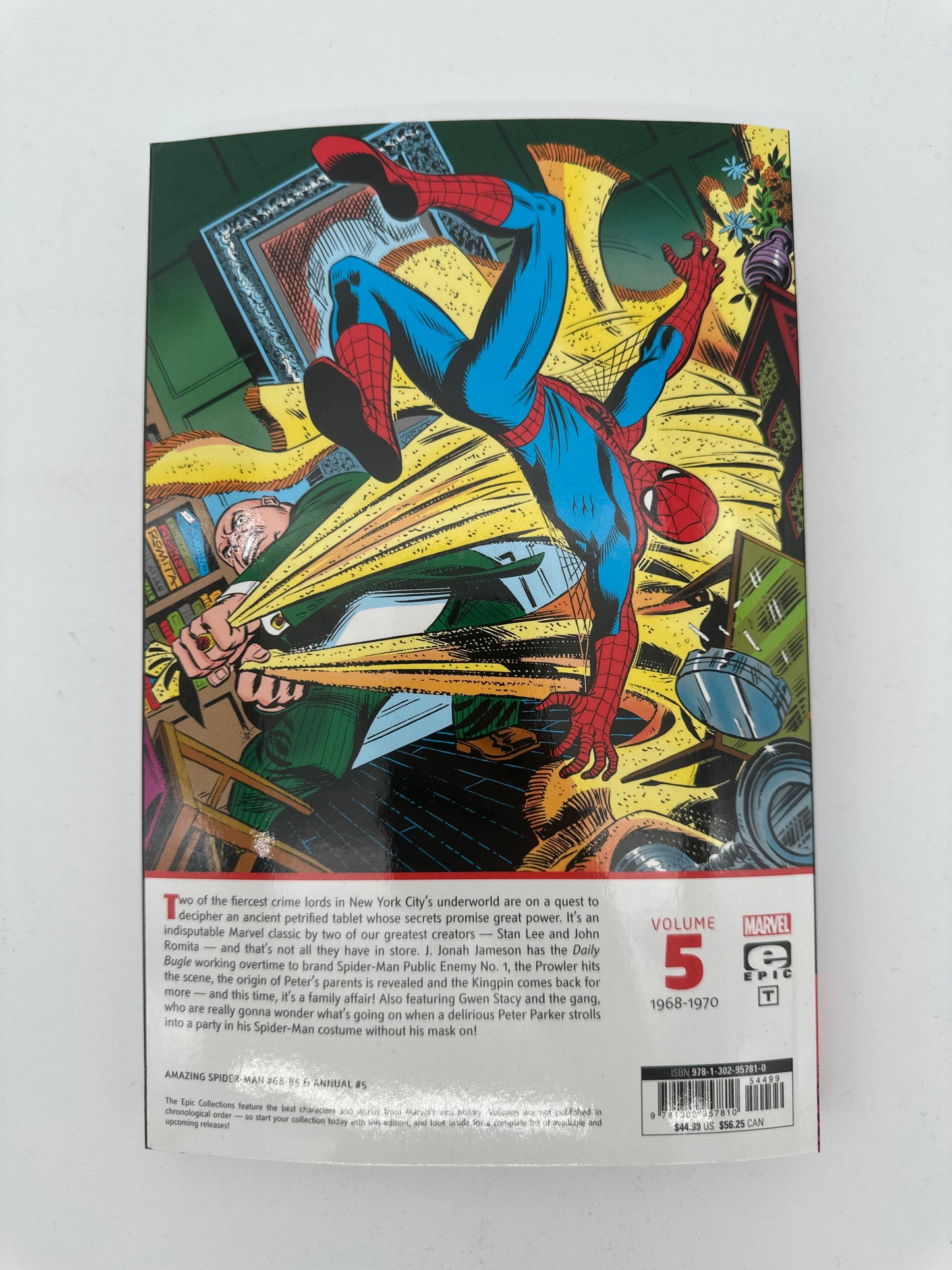 Epic Collection The Amazing Spider-Man: The Secret Of The Petrified Tablet