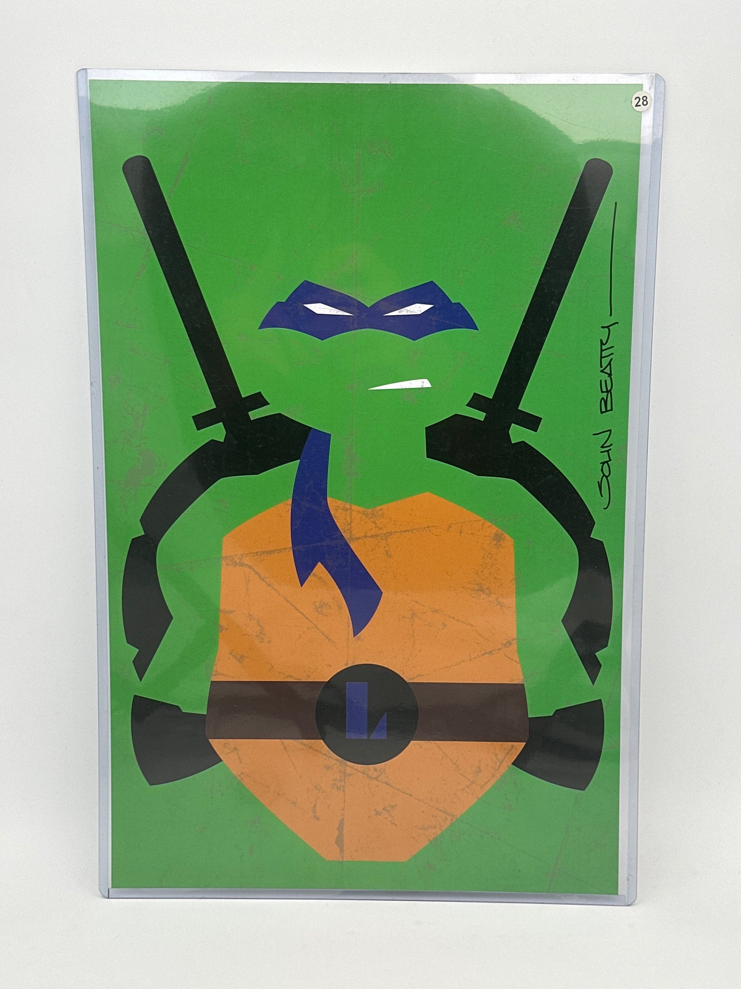 TMNT Minimal Art Print Set - Signed John Beatty