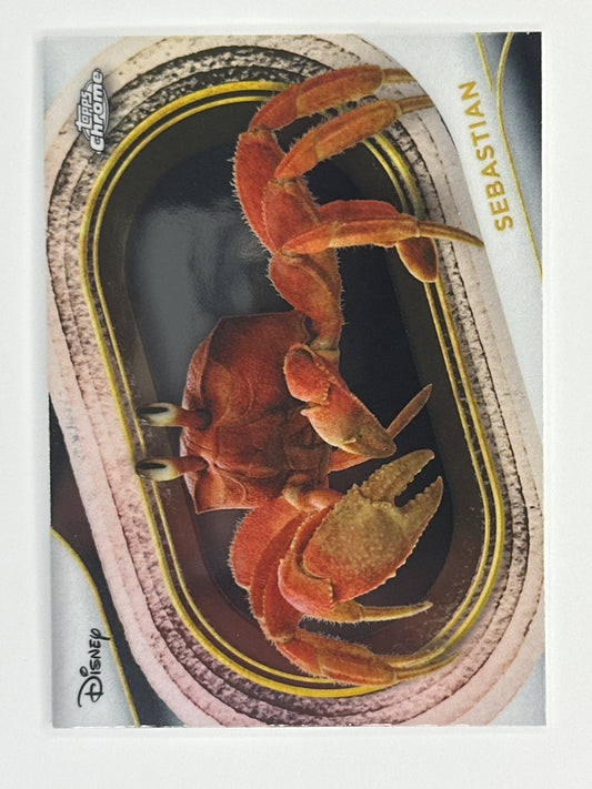 2025 Topps Disney Chrome 064 Sebastian Base Card