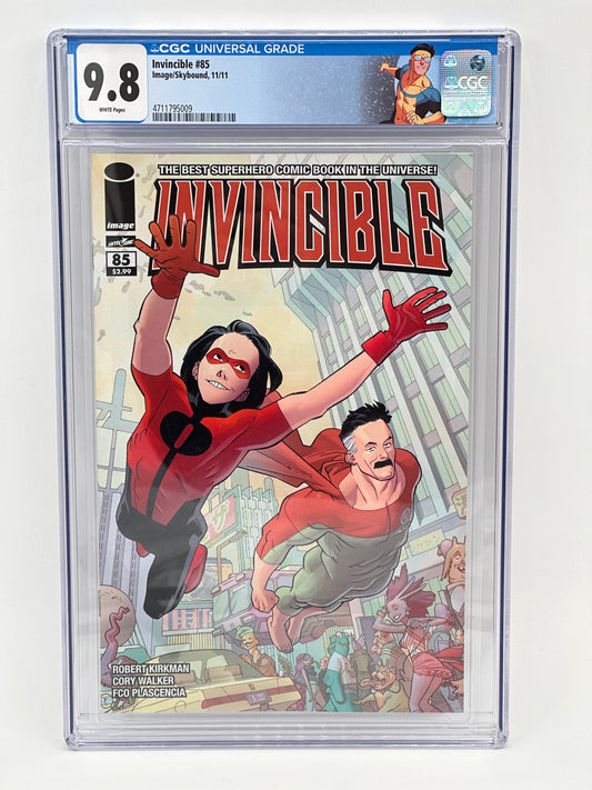 Invincible #85 CGC 9.8 Custom Label