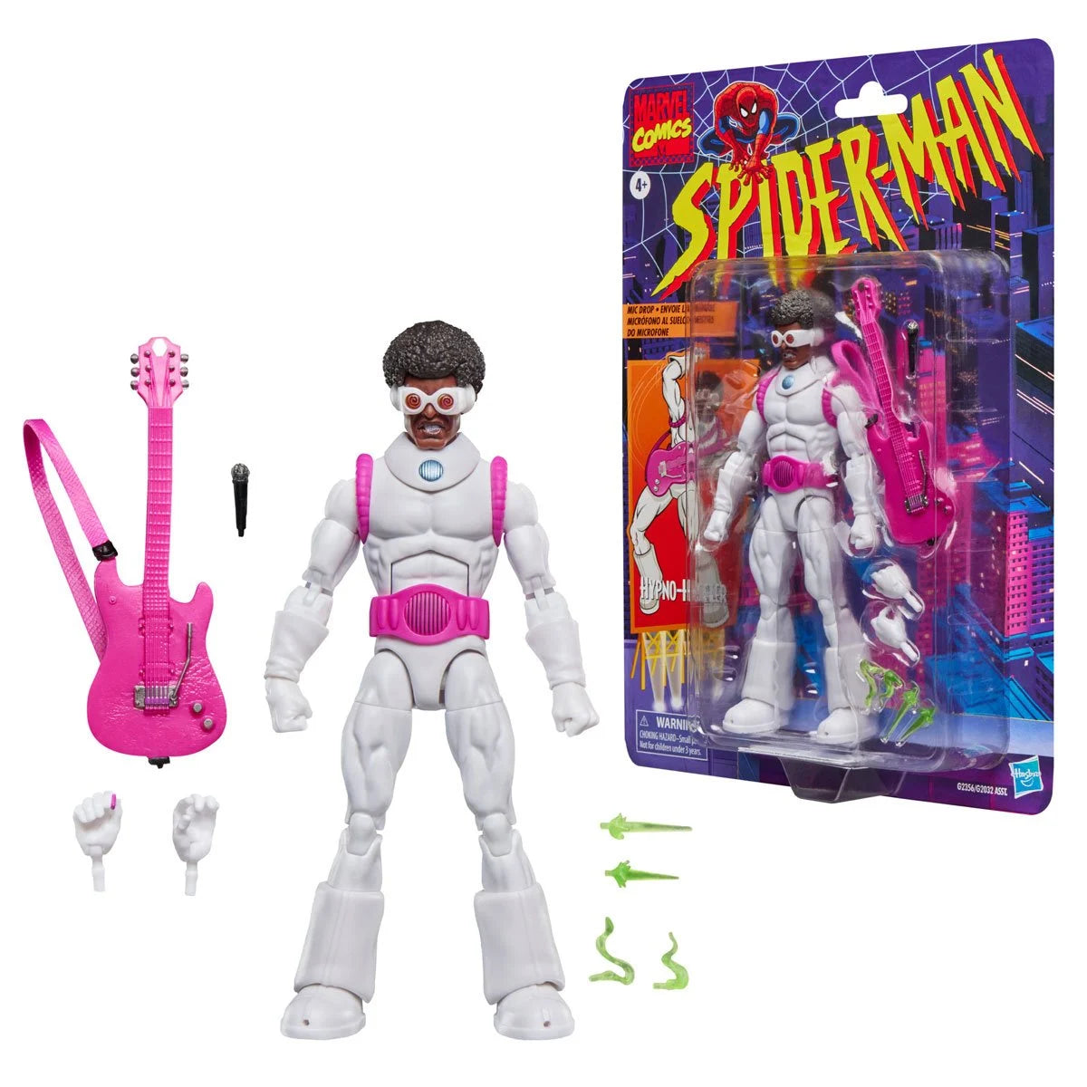 Spider-Man Marvel Legends Retro Cardback Hypno-Hustler 6-Inch Action Figure