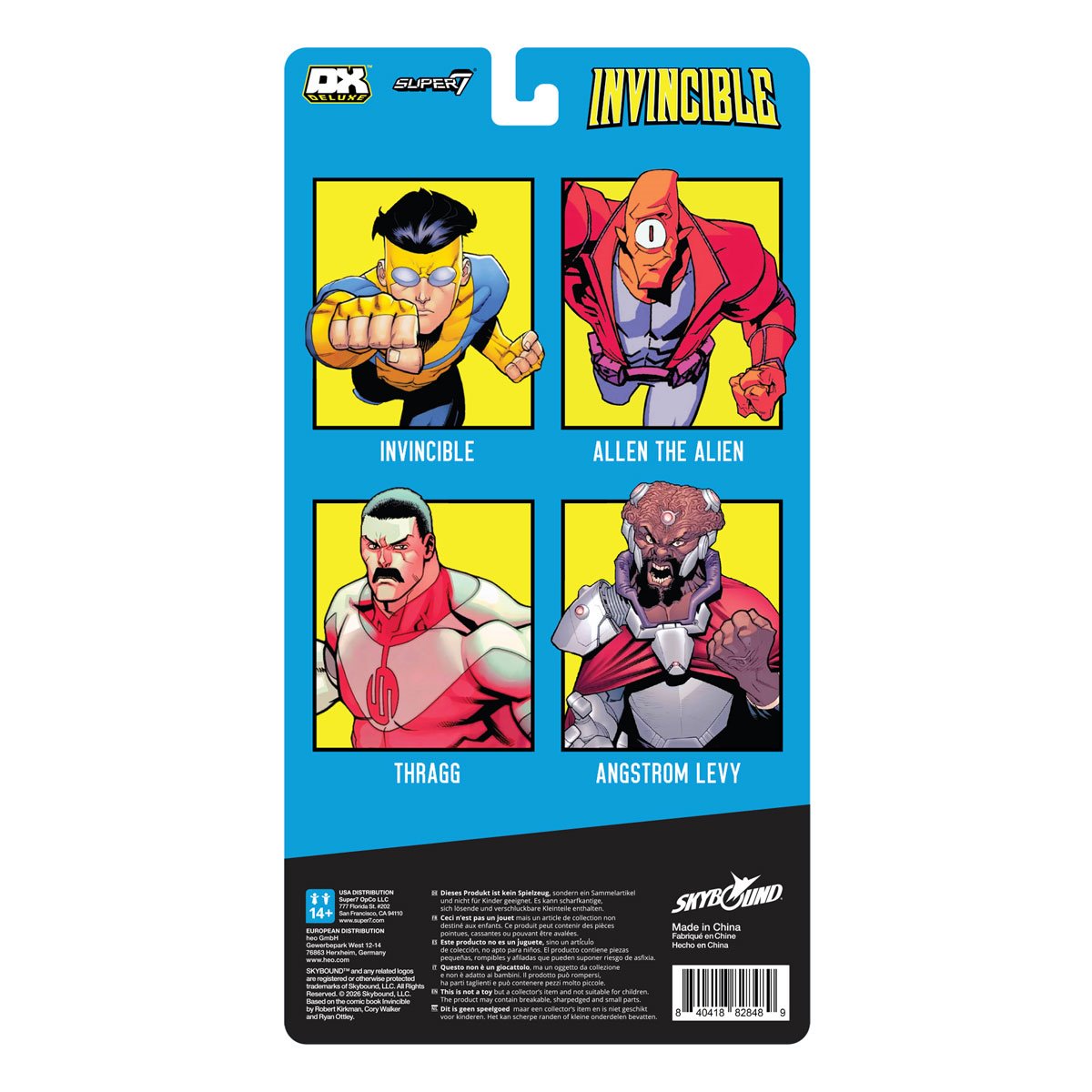Invincible Angstrom Levy DELUXE 7-Inch Action Figure by Super7