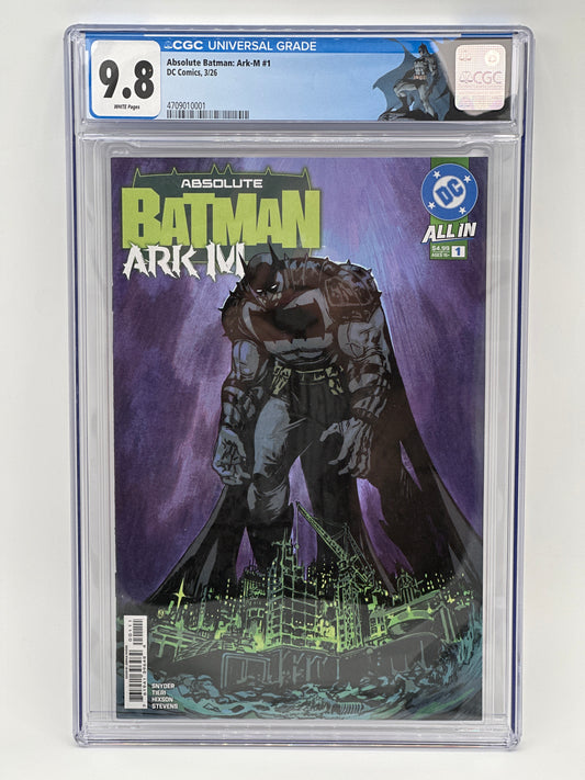 Absolute Batman: Ark-M #1 CGC 9.8 Custom Label