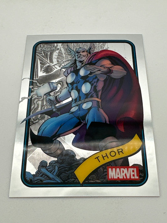 Marvel Topps Chrome Thor Base