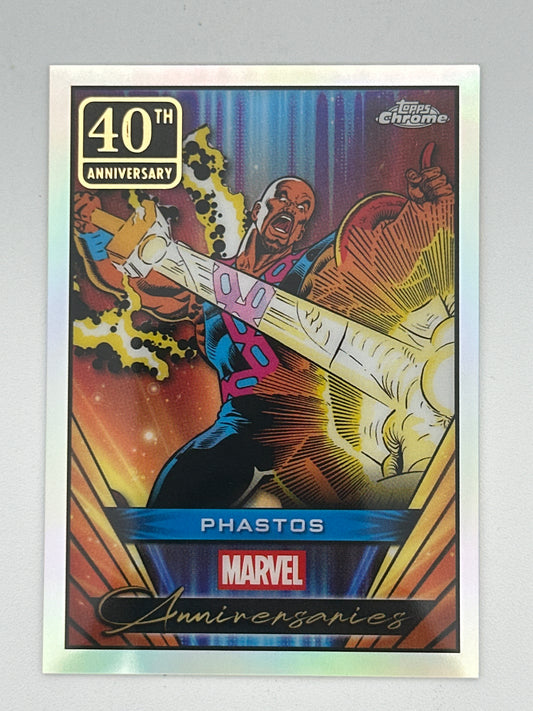 Marvel Topps Chrome Anniversaries Phastos