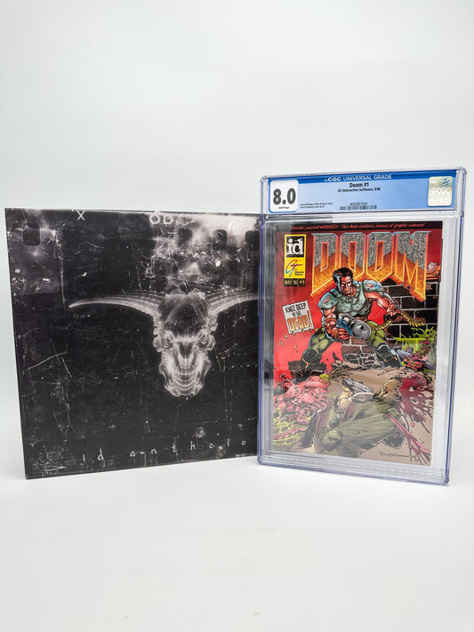 RARE Doom #1 CGC Graded + Doom ID Software Anthology Collector Box