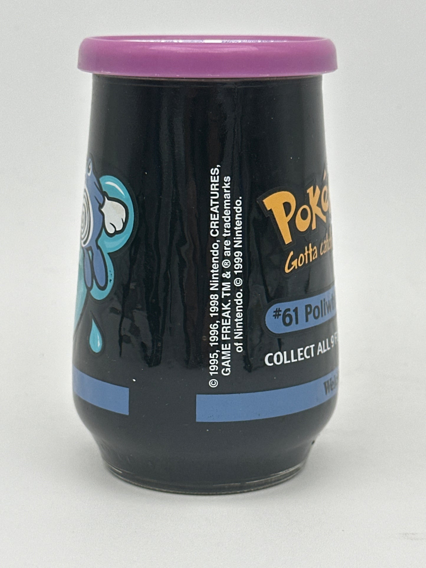 Nintendo Pokémon Poliwhirl Welch's Jelly Jar SEALED