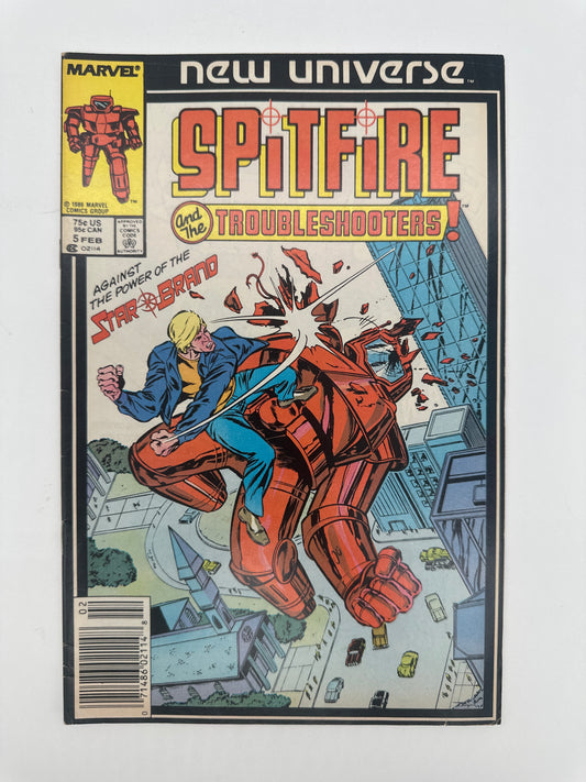 Spitfire #5 Newsstand VF
