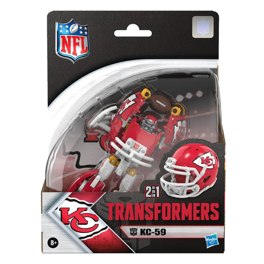 Transformers NFL Kansas City Chiefs KC-59 Action Figure