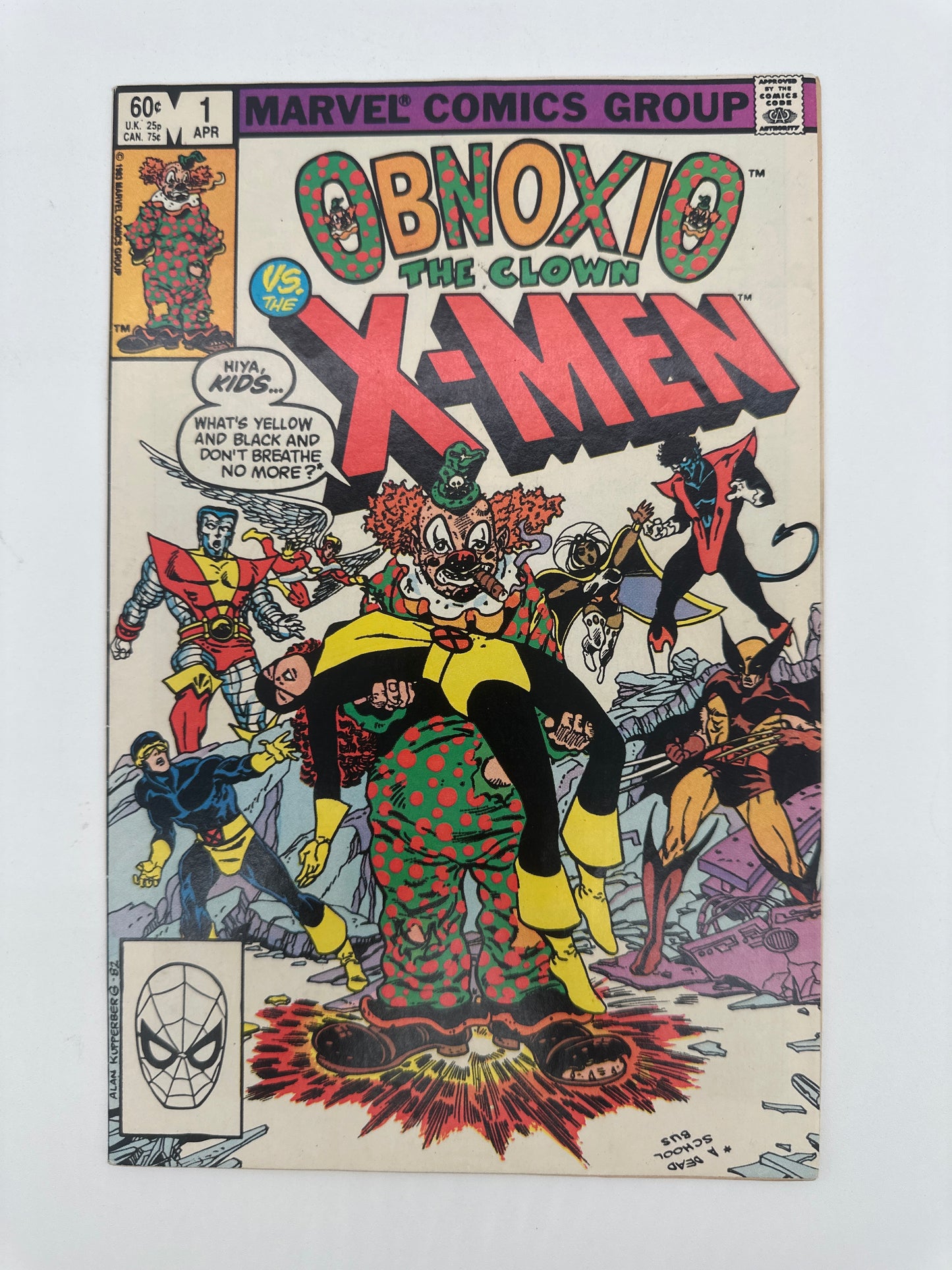 Obnoxio The Clown VS The X-Men #1 VF/NM
