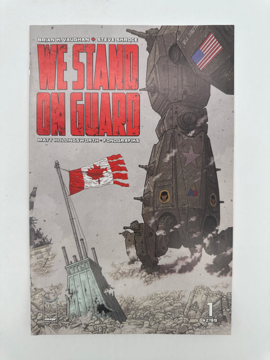 We Stand On Guard Newsstand VF/NM