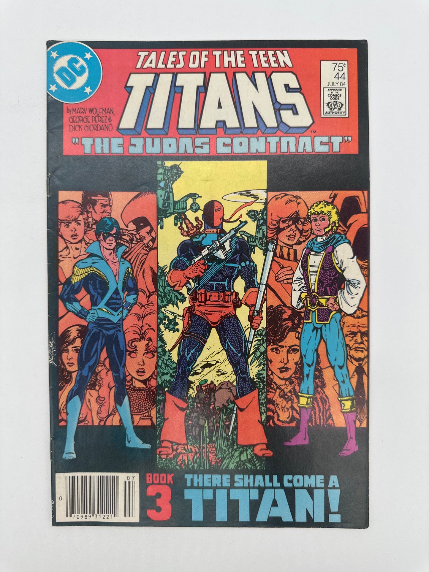 Tales Of The Teen Titans #44 Newsstand VF