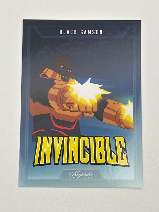 2025 Invincible Season 1 Keepsake Trading Card #048 Black Samson Base Card