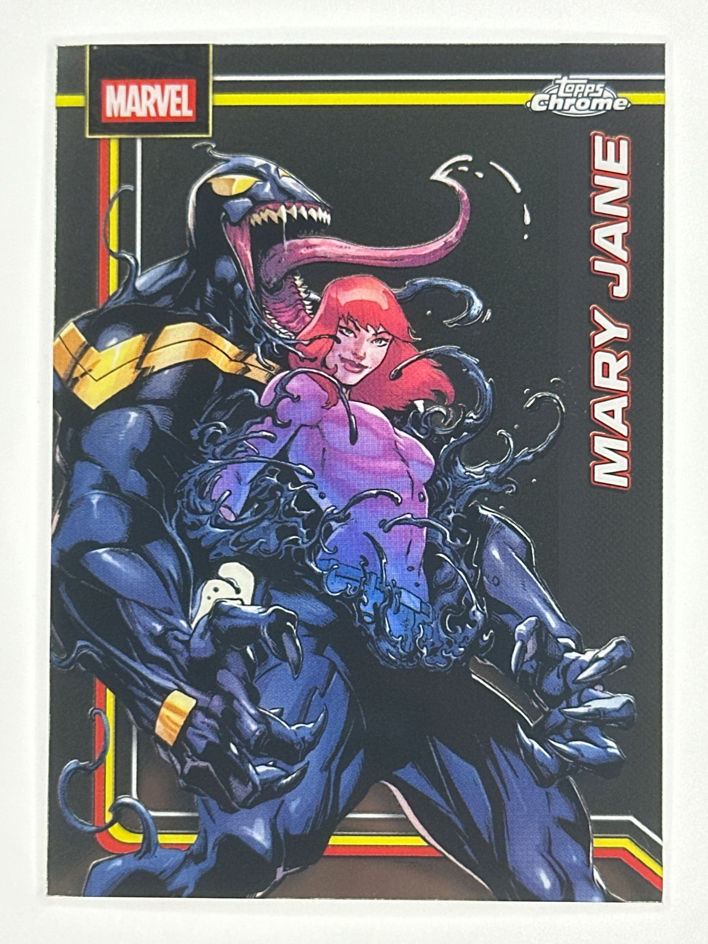 2026 Topps Marvel Chrome 136 Mary Jane Base Card