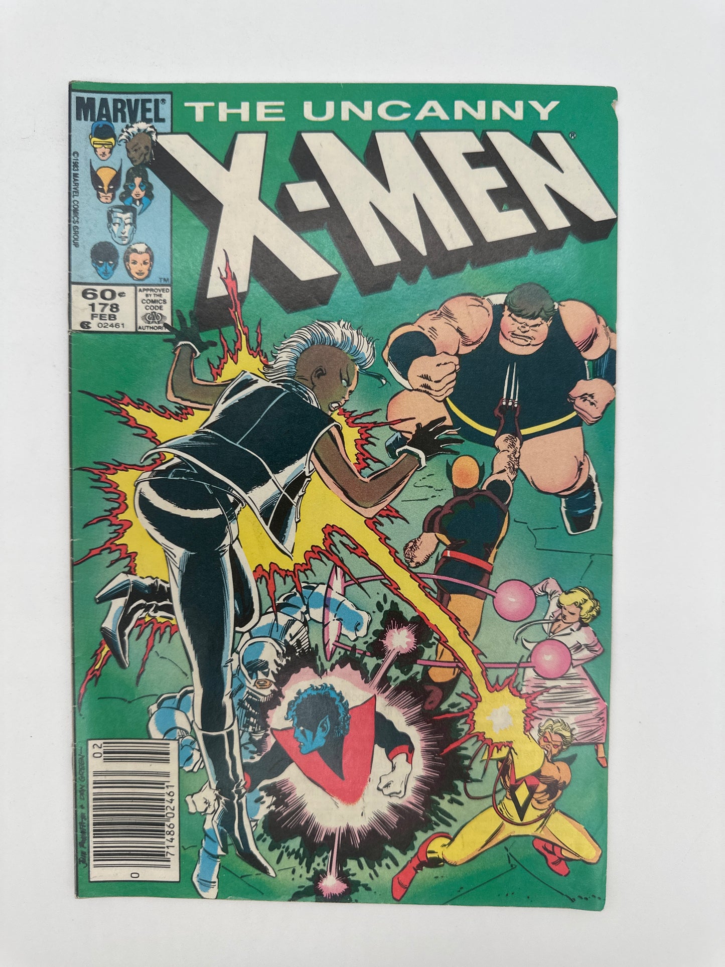 Uncanny X-Men #178 Newsstand FN/VF